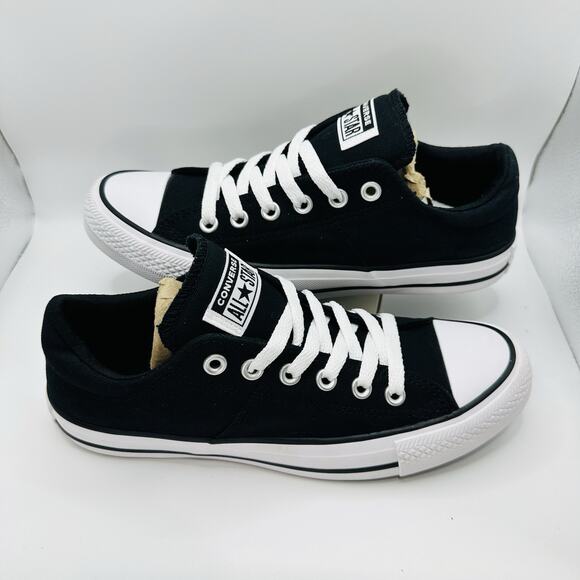 Converse CTAS Madison Ox Black White Womens Athletic Sneaker Size 8.5 - Picture 1 of 8